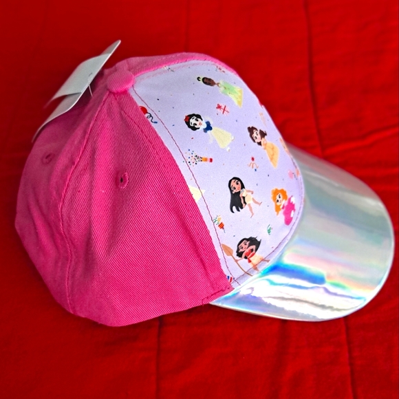 🎀 Disney Princesses 100 Years Celebration Pink Ball Cap - Picture 4 of 6